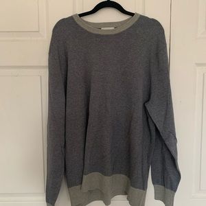 Goodfellow Blue Striped Long Sleeve Shirt